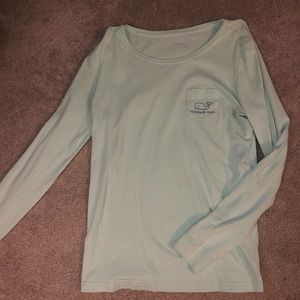 Mint Green Vineyard Vines Long Sleeve